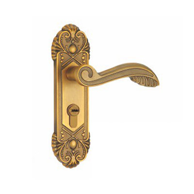 XL6085-黄古铜执手锁